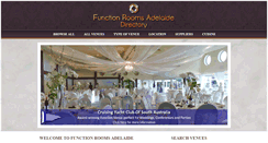 Desktop Screenshot of functionroomsadelaide.com.au